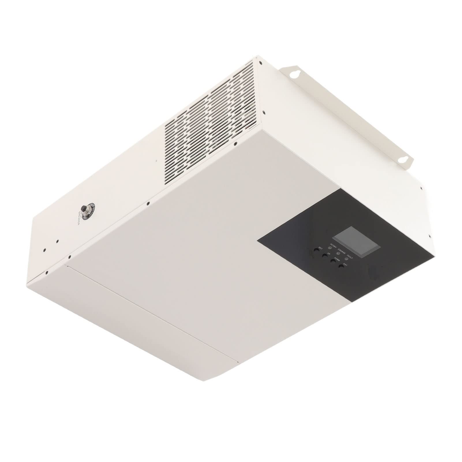 Fafeicy Inverter Solare Ibrido Caricatore 5000W 48V MPPT Alluminio, Pure