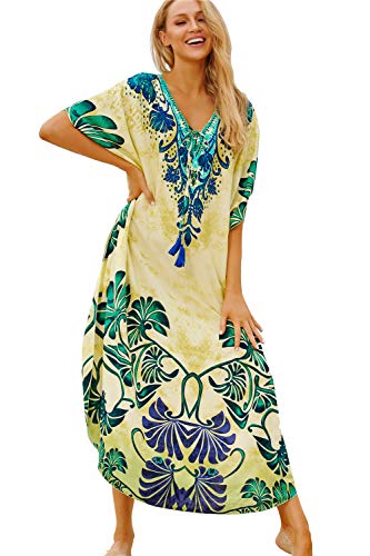 Robe longue de plage cover ups opaque pour masquer le maillot de bain avec élégance