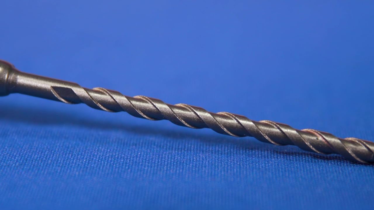 Drill America Juego de 5 brocas SDS para martillo de punta cruzada (1/10.2 cm - 1/5.1 cm), serie SDS4F