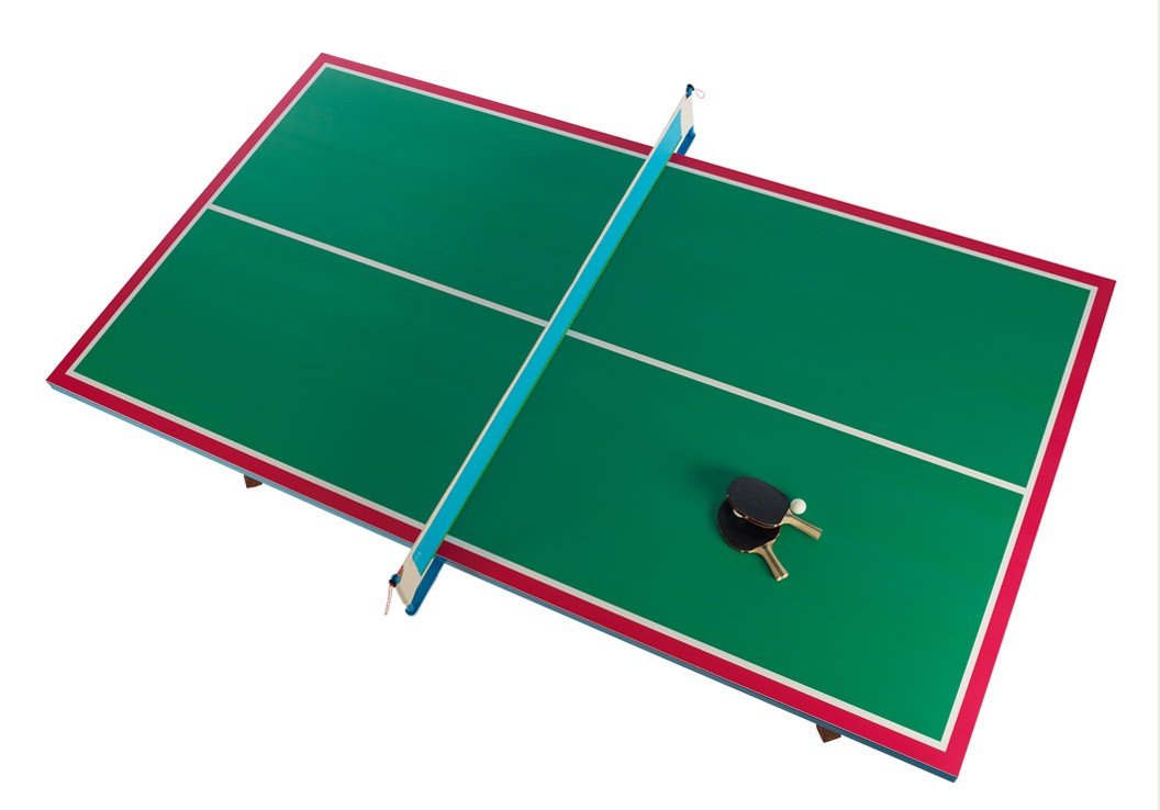 Tavolo Ping Pong interno/esterno magenta, Playtime Verde