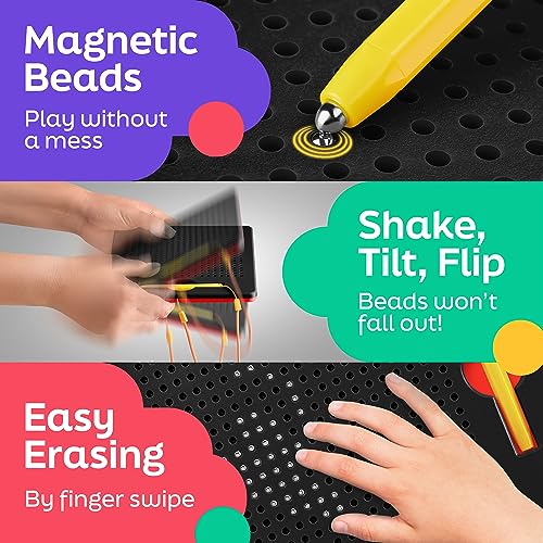 Image of Magnetic Drawing Board for Kids & Toddlers, Airplane & Car Ride Activities