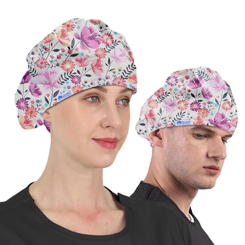 Image of GUOER Hat Bouffant Cap One Size Multi Color