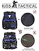Tactical Vest Kit - Kids Tactical Jacket Vest for Nerf Guns N-Strike Elite Series with Tactical Face Mask, 2 Reload Clips, Wrist Band, Safety Glasses and Foam Bullets Darts for Boys Age 7 8 9 10