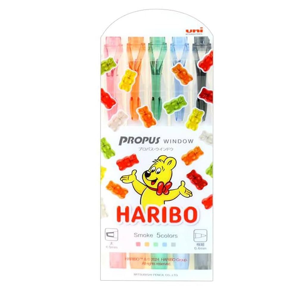 HARIBO× アイブラス ペン Amazon.co.jp: ぺんてる カスタマイズペン アイプラス ハリボー