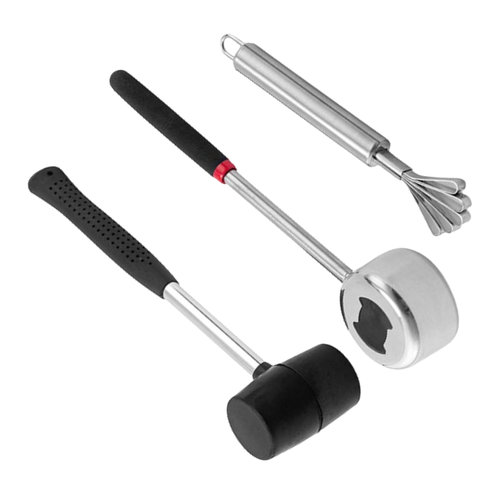 Ouvre-noix de coco robuste et casse-noix de cuisine pour appartement et camping