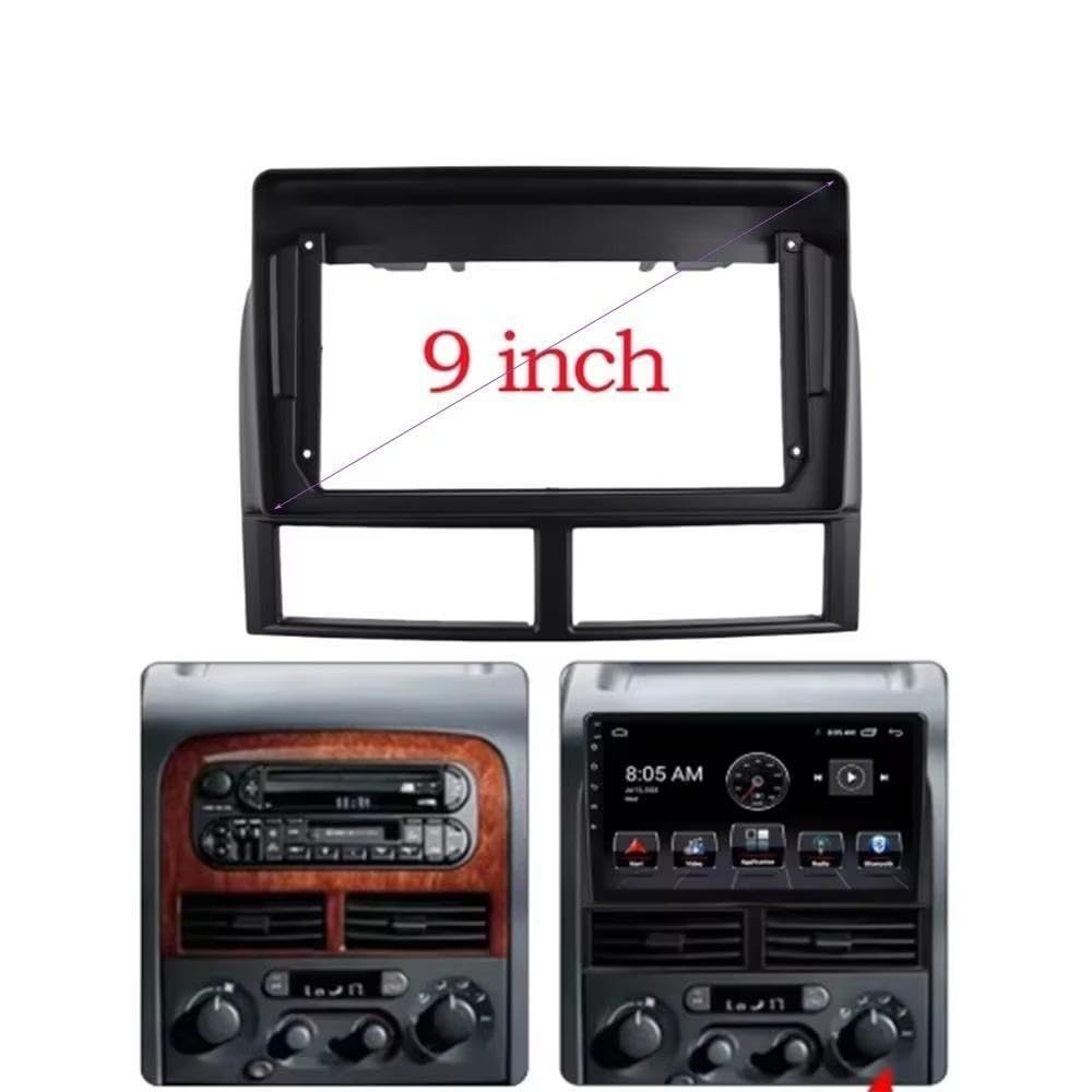 Für Jeep Für Grand Cherokee II WJ Head Unit Blenden Rahmen