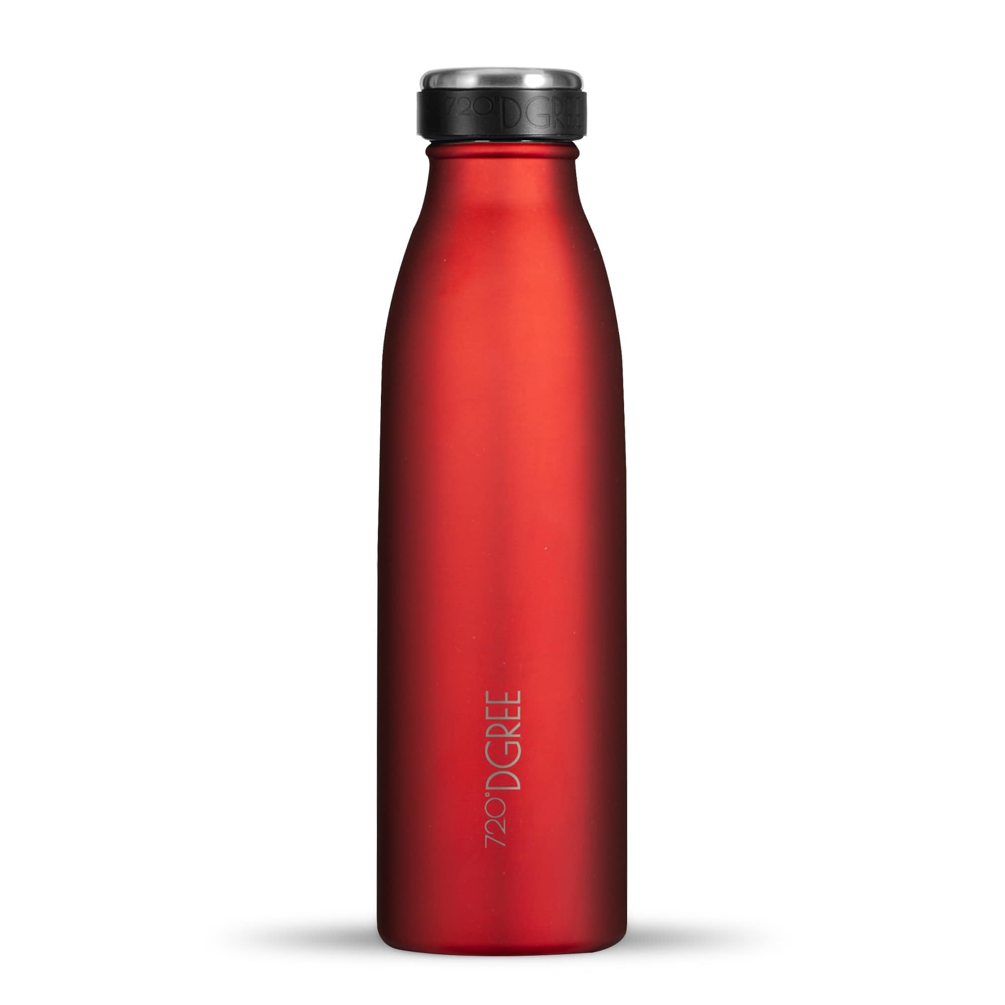 720°DGREE Vaccum Insulated Water Bottle “milkyBottle“ - 1litre - Leakproof, BPA-Free, Thermo Stainless Steel Flask - Sports, Gym, Fitness, School, Kids, Travel, Outdoor, Hot, Cold & Carbonated Drinks