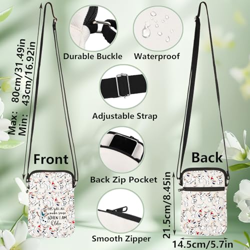 WZMPA Olaf Crossbody Bag Snowman Olaf Lover Gift Cartoon Movie Shoulder Bag Olaf Merchandise2