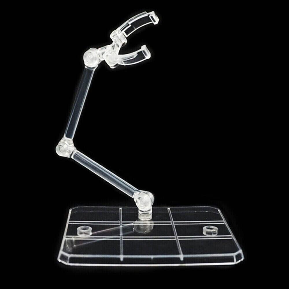 TEAMWILL 24pcs Adjustable Action Figure Display Holder Base Doll Model Support Stand