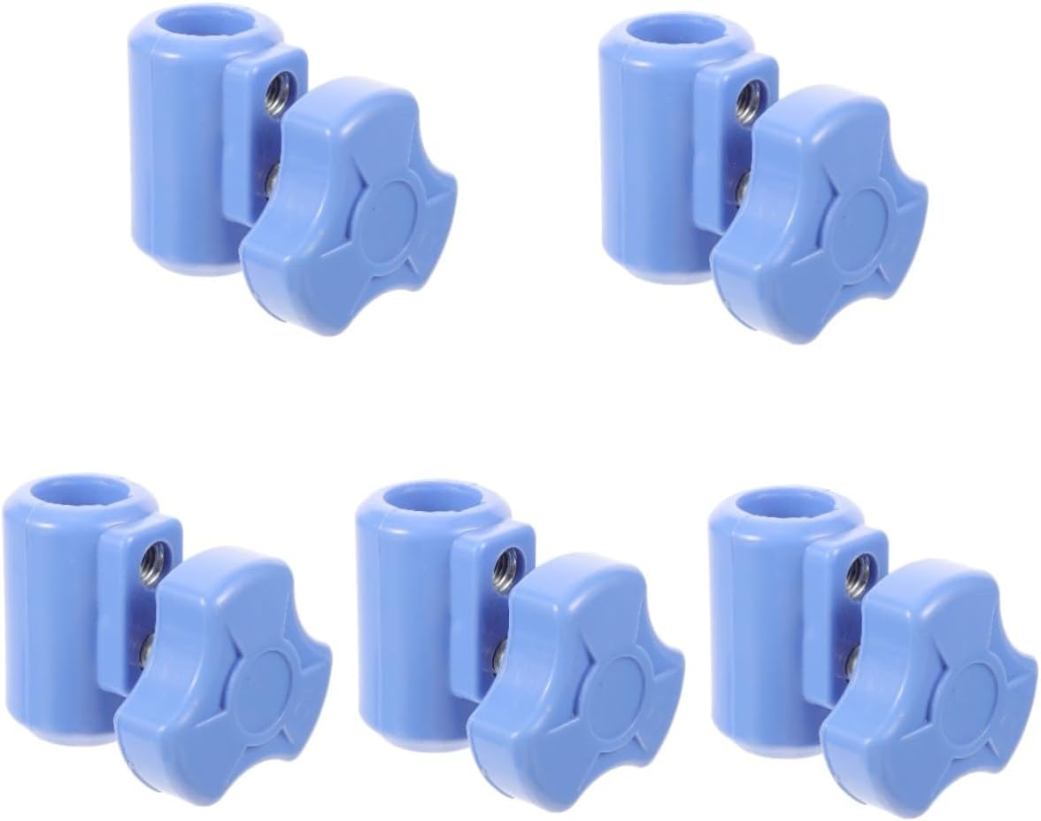 CALLARON 5pcs Plastic Infusion Stand Adjuster Reusable Saline Stand Buckle Hospital Iv Connector for Convenient Use