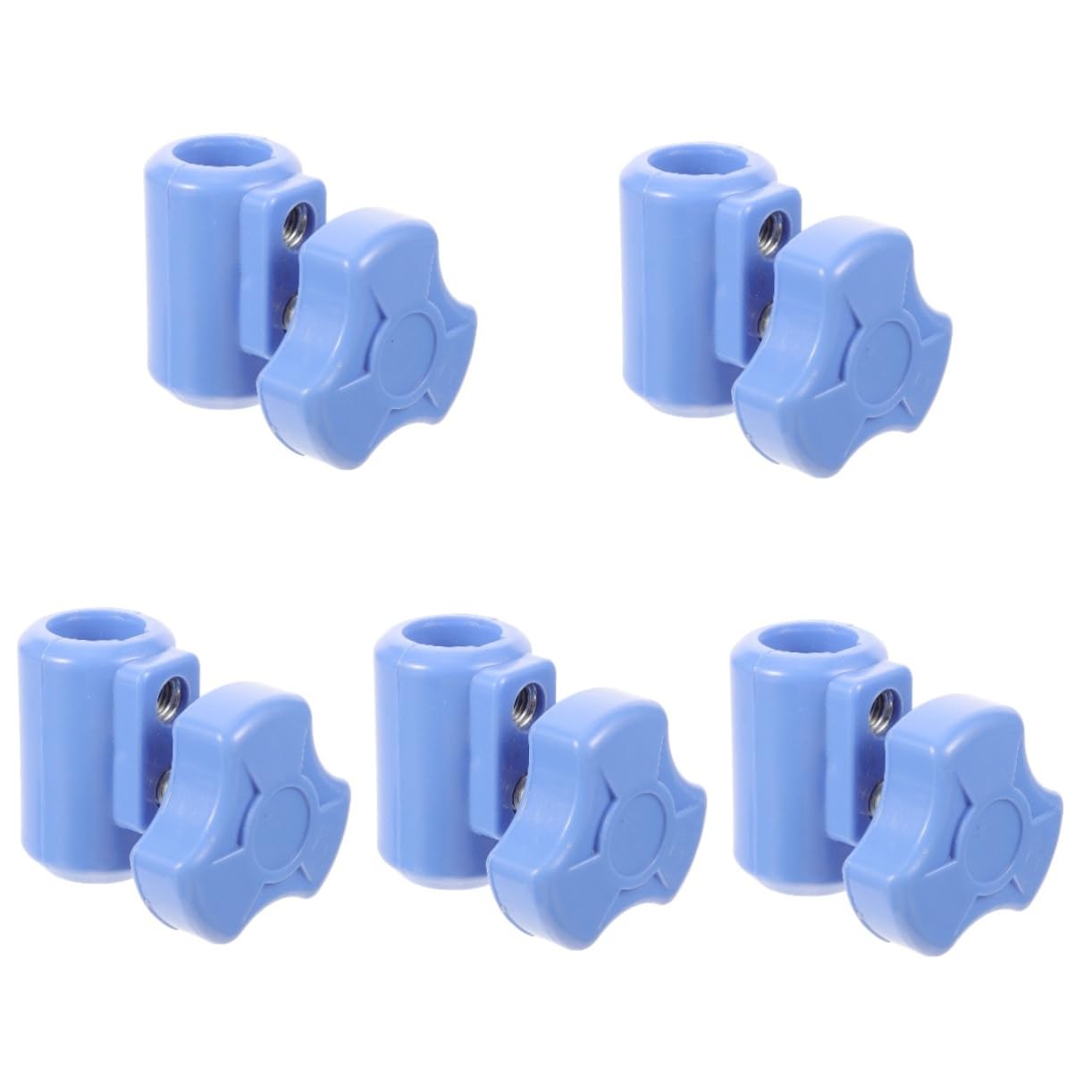 CALLARON 5pcs Plastic Infusion Stand Adjuster Reusable Saline Stand Buckle Hospital Iv Connector for Convenient Use
