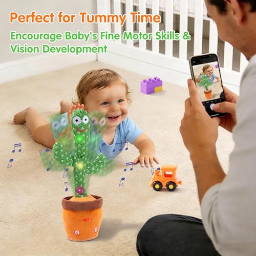 Talking Cactus Toy for Babies & Toddlers - Save with Code UYYJ3PRE - Image 3