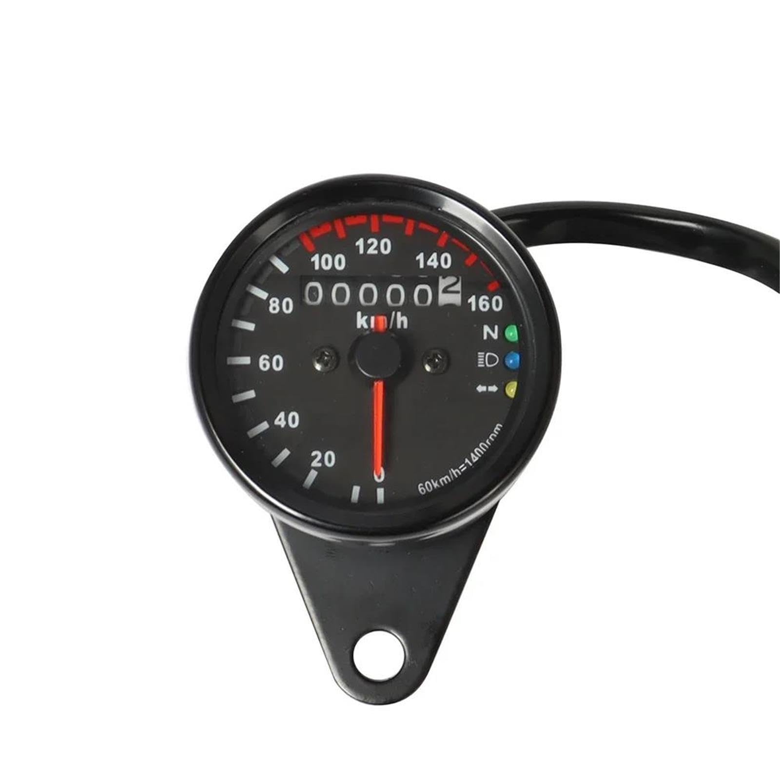 Indicatore Tachimetro Per Harley Bobber Chopper Cafe