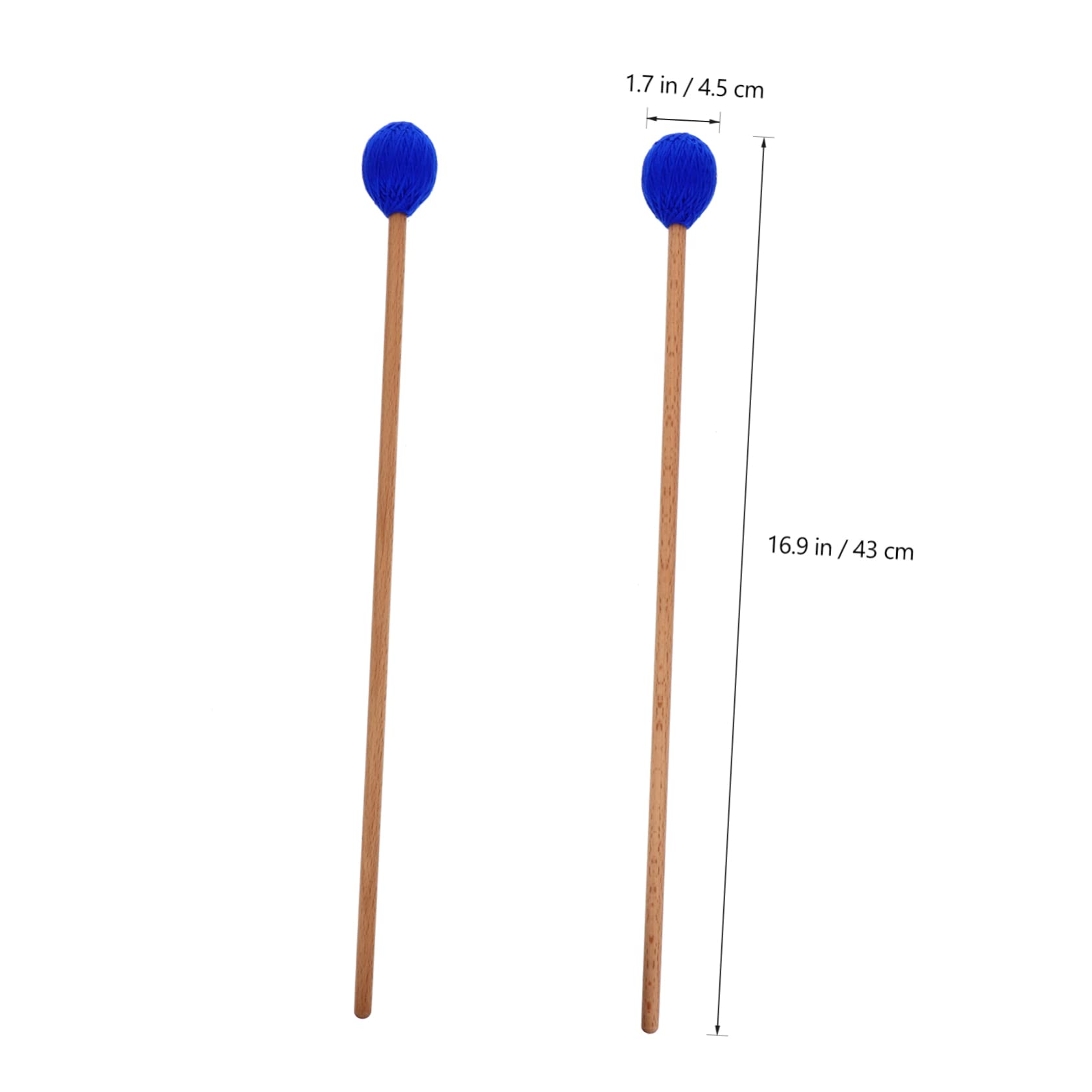 Amosfun 3paare Marimba Schlägel Mit Ahorngriff Mallets Für Xylophon Und Glockenspiel Weiche Runde Kopf-form Für Klaren Für Percussion-instrumente