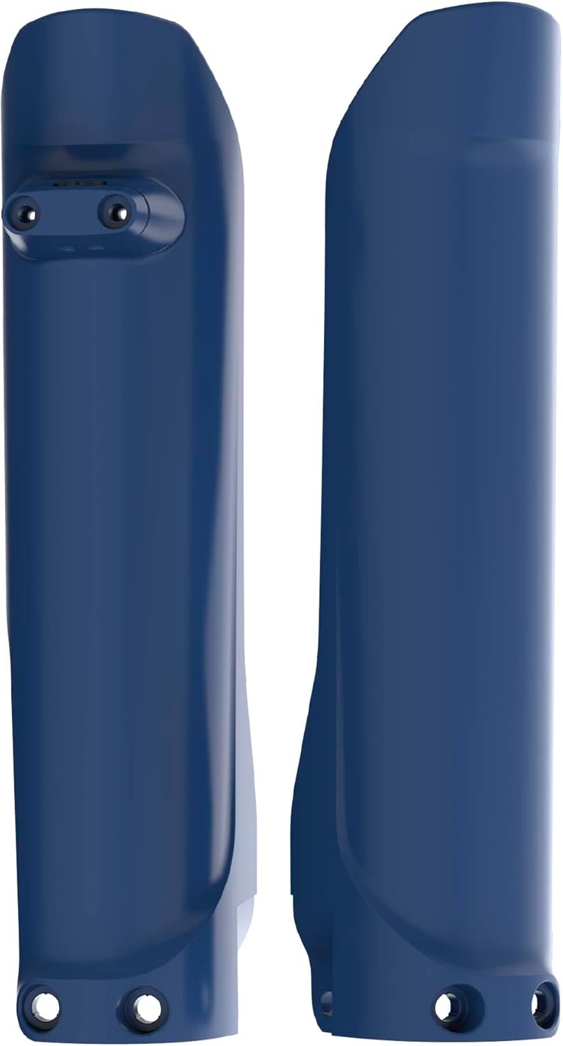 Polisport Fork Guards for Husqvarna TE/FE 2016-2023 | Blue Durable Polypropylene Enduro Bike Fork Protectors, OEM-Quality Replica