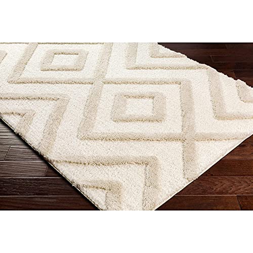Image of Carpet Mahal Presence Gorgeous Design of Super Soft Shaggy Carpet for Living Room, Bedroom, Hall and Anywhere in Home. [12x18 feet]