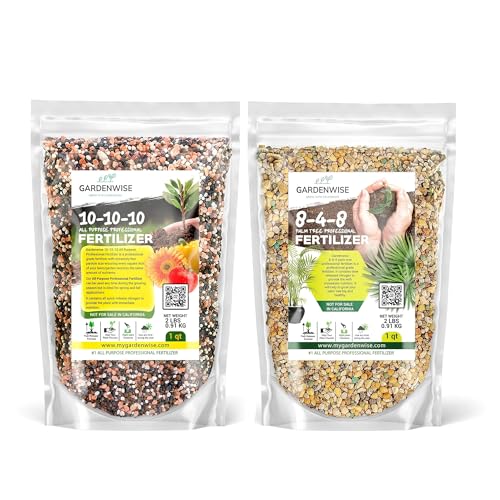 Fertilizante profesional Gardenwise 10-10-10 y 8-4-8 1 Quart miniatura 1