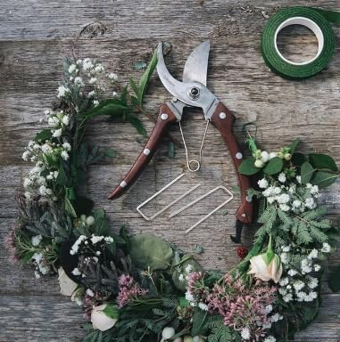 Floral U-Pins, Greening Pins for Florists, 2” Fern Pins Arrangments, Plants, Moss, Wreaths, Design Tools, Craft Projects, Choose Qty-50 Pcs-1 Lb Bag (550 Avg Pins) (50)