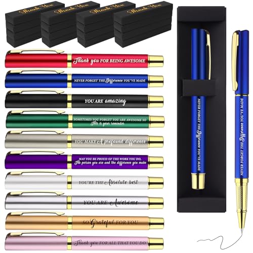 Stylos à bille de remerciement en vrac, cadeau de départ idéal pour collègues