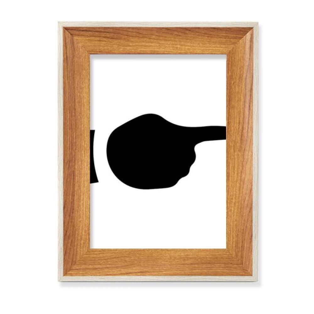 Beauty Gift Bon Geste Cadre de Photo en Bois Silhouette Mode pour Idée Cadeau Maison