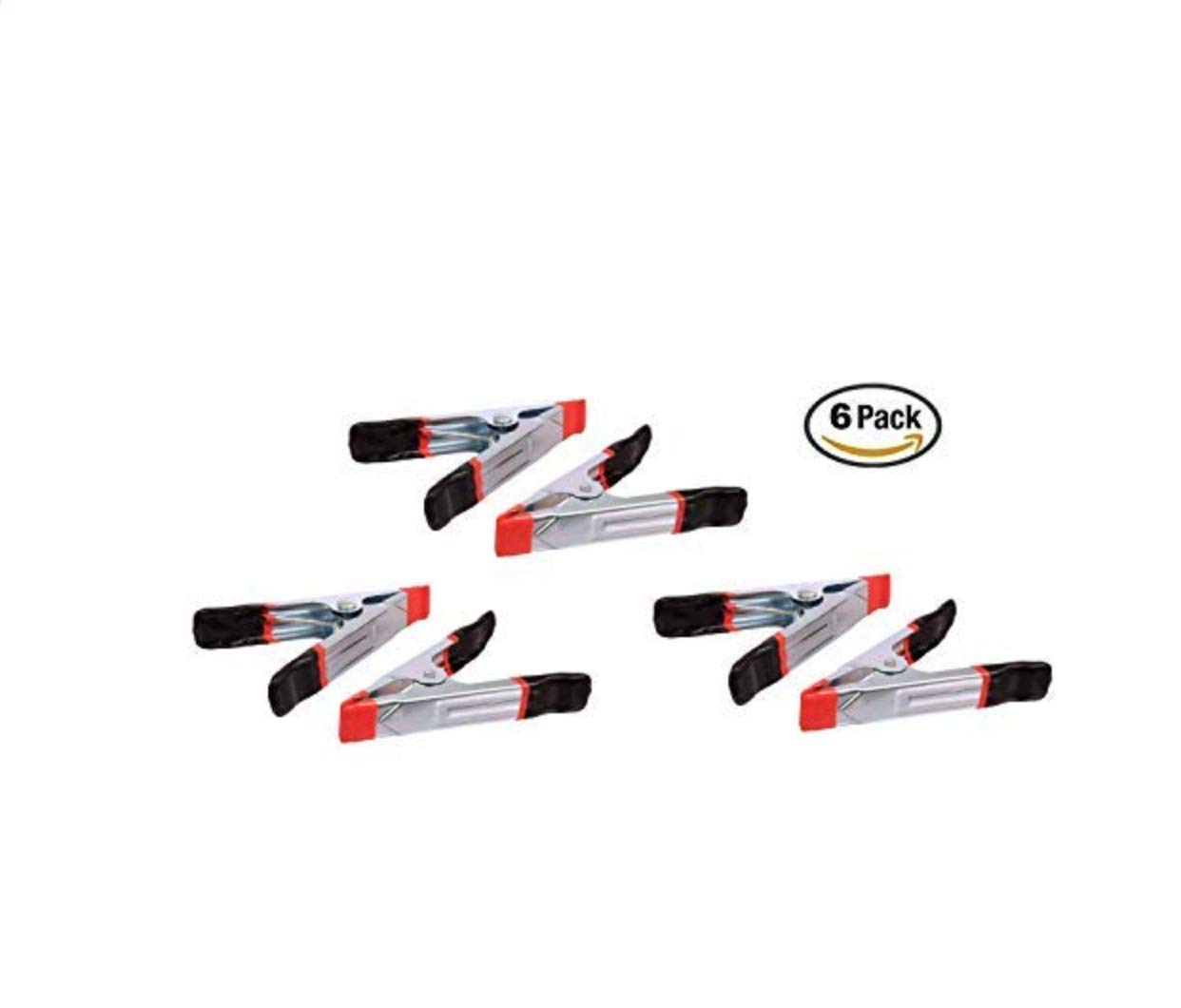 Buy 6 Clamp Working Spring Loaded Clips. Heavy Duty Spring Clamps