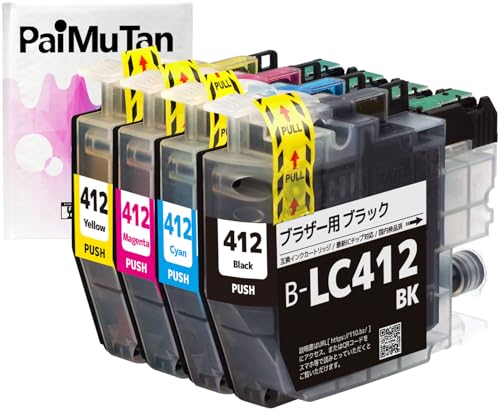 とらじろう　LC412 10セット Amazon.co.jp: LC412 (BK/C/M/Y)【4色】 最新 互換 インク