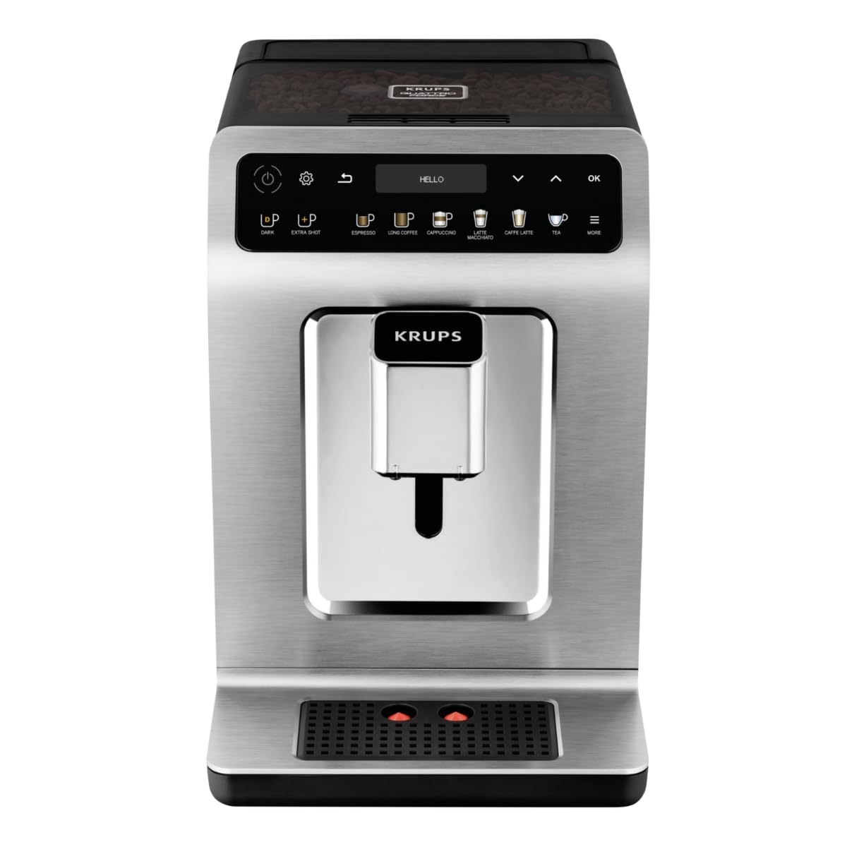 Krups Evidence EA894T machine à café Entièrement automatique Machine à expresso 2,3 L