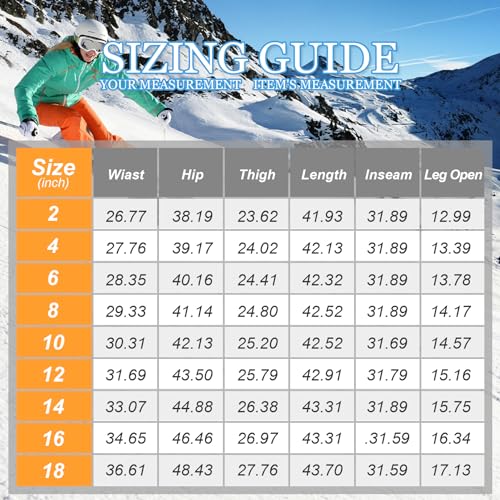 mosingle Waterproof Hiking Trousers Womens, Snow Ski Fleece Lined Walking Outdoor Fishing Insulated Soft Shell Winter Warm Pants #6081-Grey-16 - Image 6