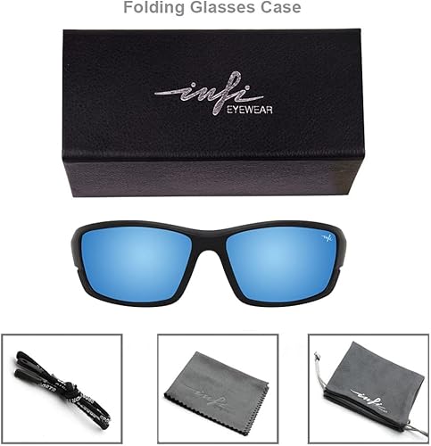 Miniatura 7 de INFI Gafas de sol polarizadas de pesca para hombres y mujeres, gafas de sol deportivas con protección UV