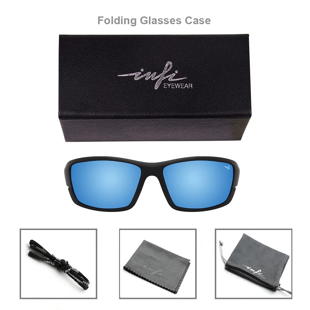 INFI Gafas de sol polarizadas de pesca para hombres y mujeres deportes gafas de sol protección UV