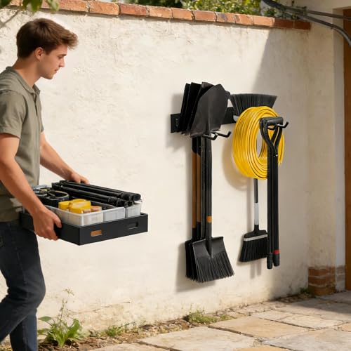 Support mural pour outils de garage et chaises | Fixation robuste 109 kg