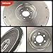 A-Premium Clutch Flywheel Compatible with Nissan Sentra 2000-2001 2003-2006, 1.8L, 6 Bolt Holes, 105 Teeth, Manual Transmission, Replace# 12310F460A