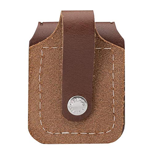 Zippo Lighter Pouch With Loop, Brown #TOP2