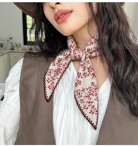 image for Pemilosci Large Cotton Bandana Headband, Head Wrap, Protective Coverag