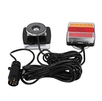 Amazon | マグネット式 12V LED テールランプ 7ピン 7局