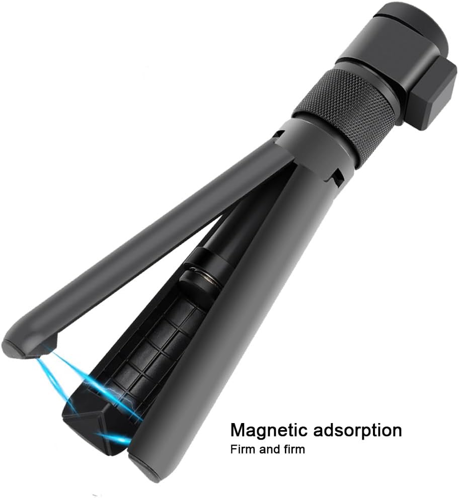 Bullet Time Handle Tripod Multi-Functional Tabletop Fold Tripod for Insta360 X4, Insta 360 X3, ONE RS, Go pro Hero 11 10 9 5 4 3 Sport Action Camera Accessories
