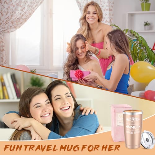 Miofula Tasse Beste Freundin Geschenke, 20oz Travel Mug Lustig Geschenke für Freundinnen… – Ansicht 6