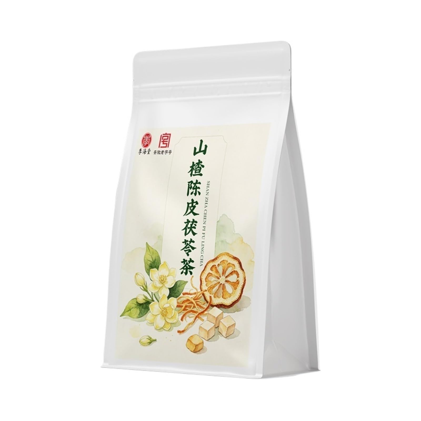 Thé aux écorces d'aubépine et de mandarine, sachets thé emballés individuellement 150 g (5 x 30 sachets). Un mélange d'écorce(2pcs)