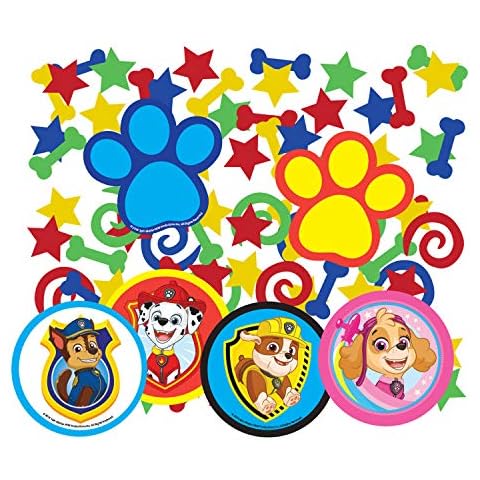 Amscan Paw Patrol Confeti Cover