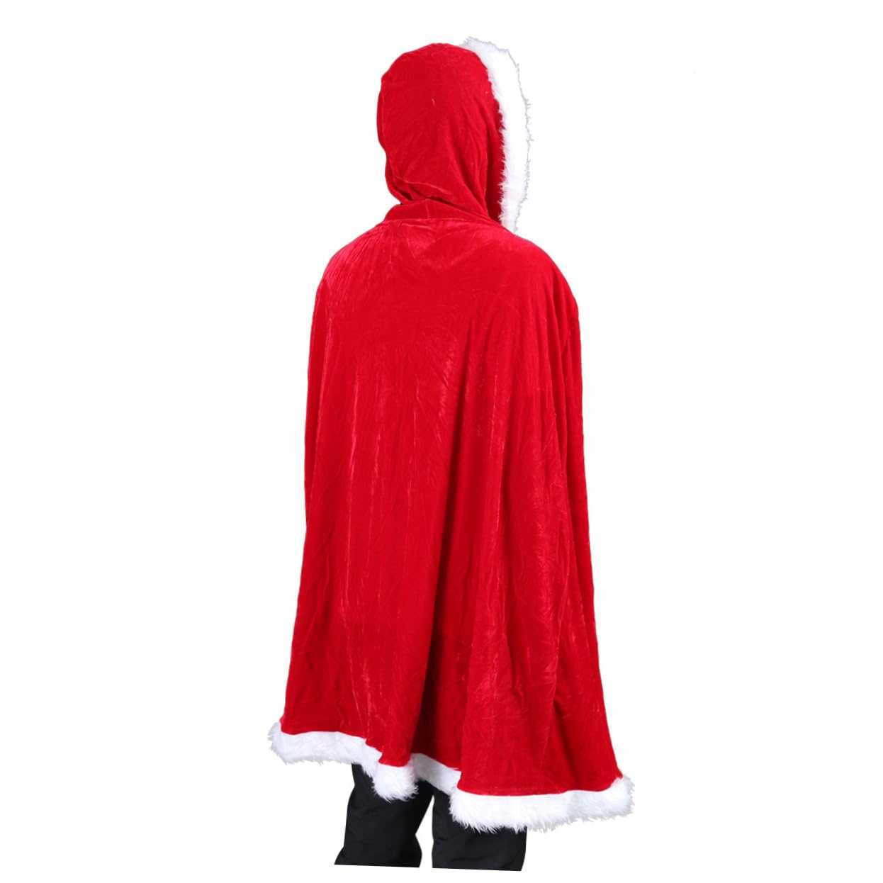LIFKOME 2 Piezas Manto De Navidad De Navidad Capa Con Disfraz De Disfraz De Señora Santa Claus Con Mantos Navideños Decoración Capa De Cosplay