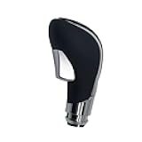 Automatic Gear Stick Shift Knob Car Gear Shifter Knob Cover Head Handle Lever Fit for Buick Verano Regal Excelle Opel Vauxhall (Black)