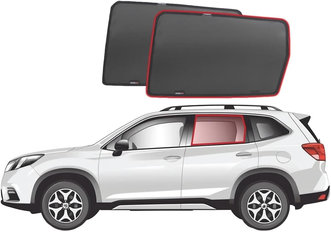 Snap Shades for Subaru Forester 5th Generation Car Rear Window Shades (SK; 2018-Present)