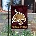 Texas State University Garden Flag and Yard Banner