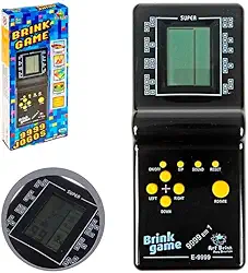 Console Portátil Brink Game 9999 em 1, Tela LCD Antirreflexo - Jogos Clássicos Retro, Controles Simples e Leves