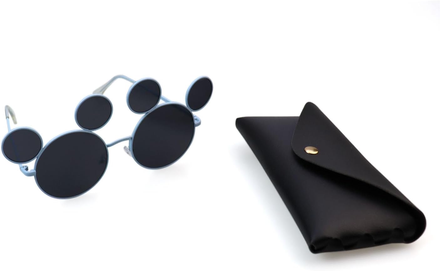 tinkare Mouse Ear Sunglasses for Adults UV Protection Lightweight Theme Park Accessories (Unisex) - Image 2
