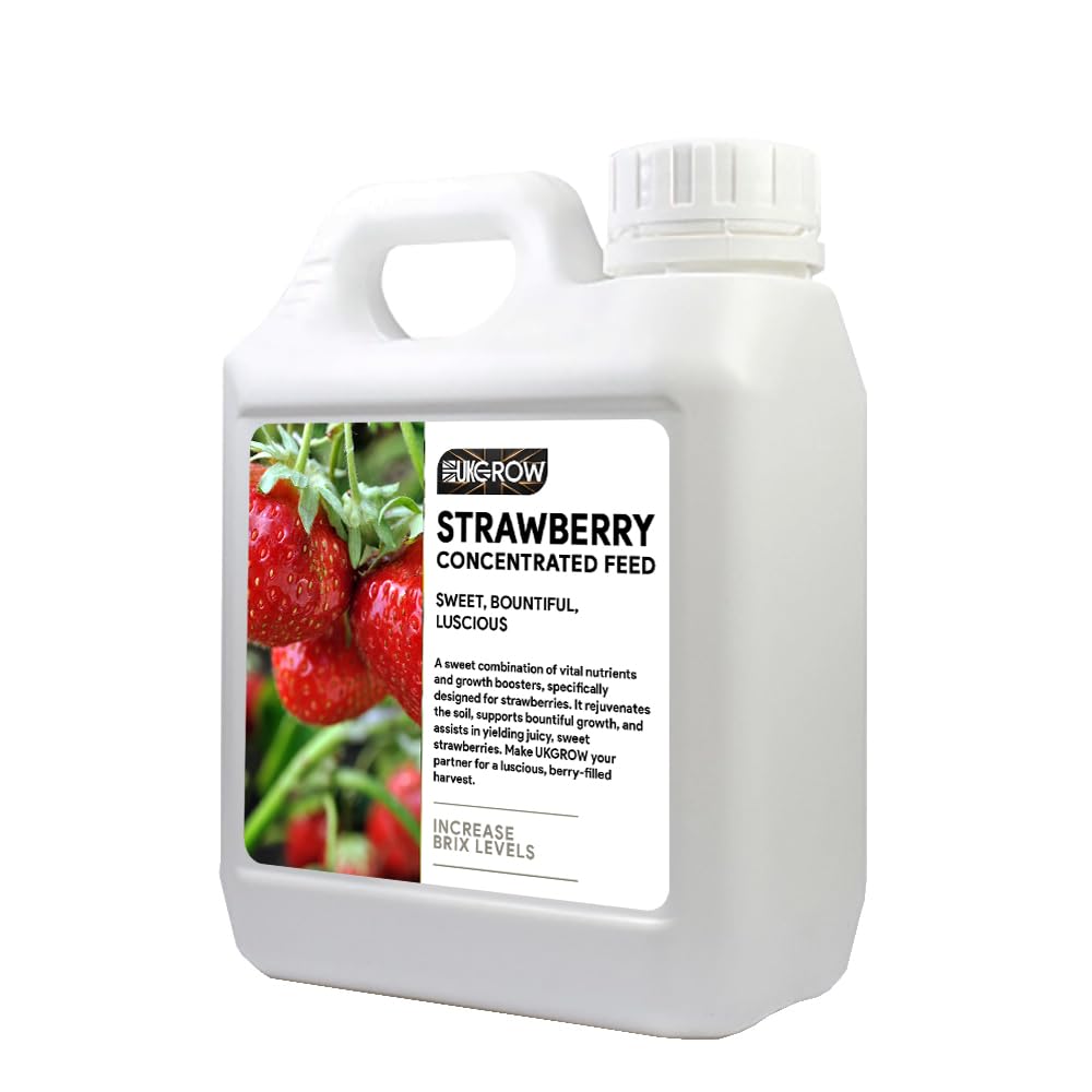 UK GROW Premium Plant Nutrient – Unlock the Full Potential of Your Plants! (500ml, Strawberry)