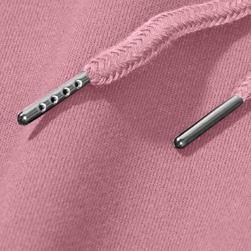 Oversized Hoodies for Men Fall Winter Casual Drop Shoulder Long Sleeve Basic Pullover Hooded Sweatshirts with Pocket3