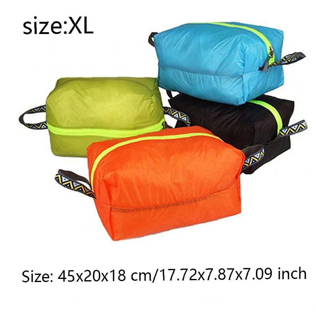 Shoe Bag Storage Pouch Waterproof Organiser Portable with Handle for Travel Trainer Golf Shoe Boot 4pcs M