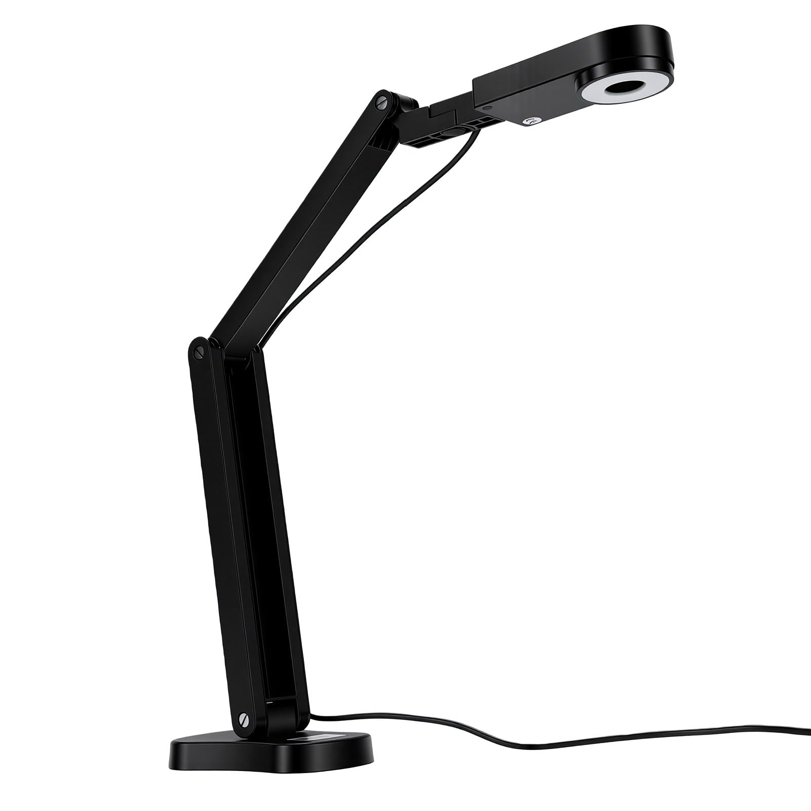 Tosuny Cámara de Documentos USB 4K 8MP con Enfoque Automático, Escáner A3/ Plegable, Luz LED Ajustable y Micrófono Dual, de Imagen para Enseñanza Remota y Videoconferencias