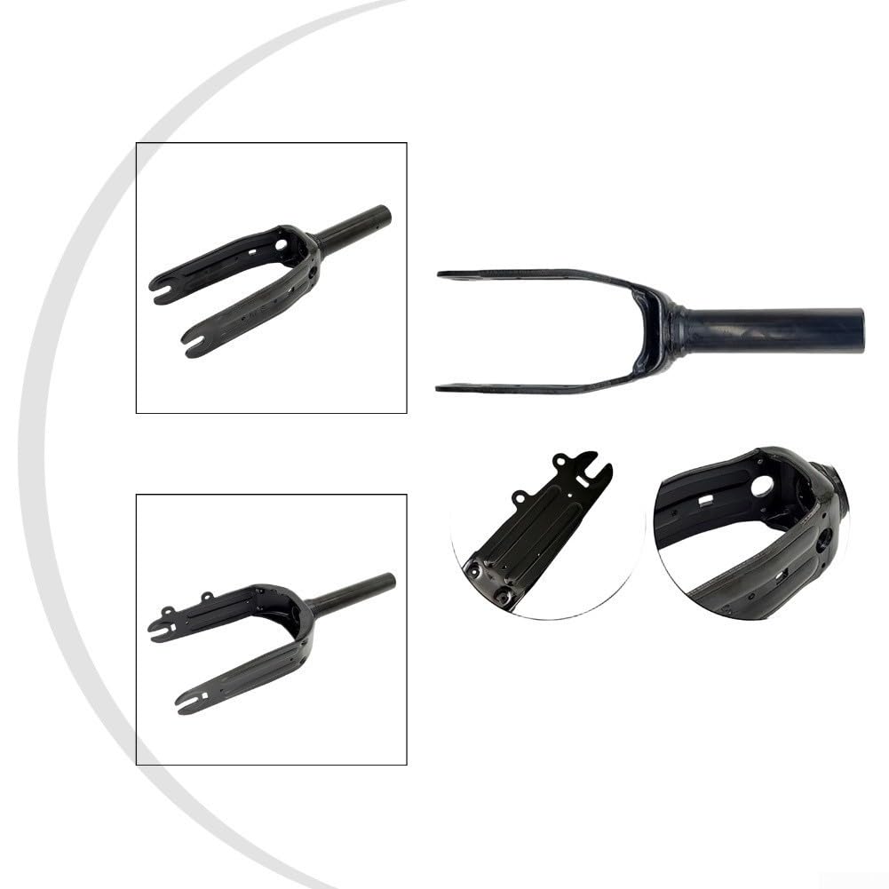 Fourche avant HX pour X7, X8, X9, trottinette électrique, fourche en métal fabriquée avec précision en alliage d'aluminium léger pour une manipulation fluide (X9)